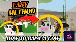 HOW TO RAISE A COW IN Roblox Islands (Easy Method) tutorial
