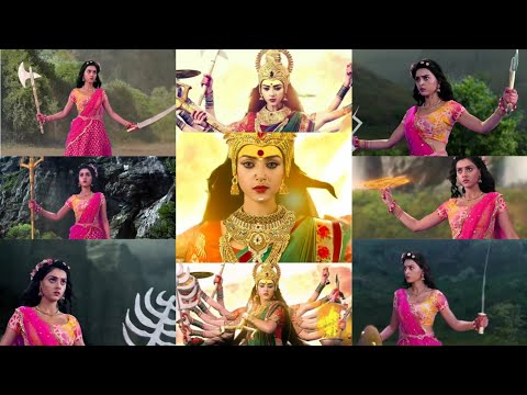 Bhargavi as Mahalakshmi Ambabai Swaroop 🙏💖 Ft. Mallika Singh