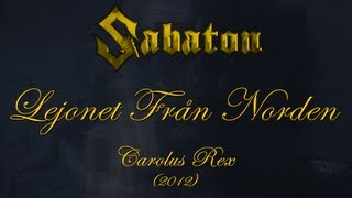 Sabaton - Lejonet Från Norden (Lyrics Svenska & English)