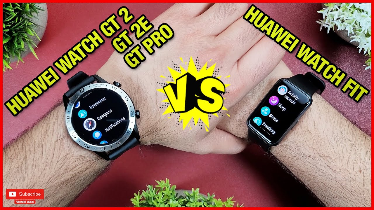 Huawei Watch Fit vs Huawei watch GT 2, GT 2e, GT 2 PRo!