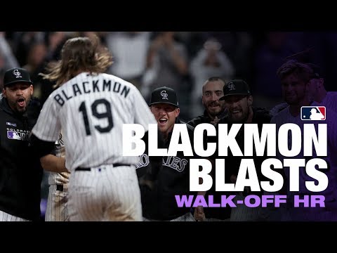 Blackmon blasts off walk-off HR!