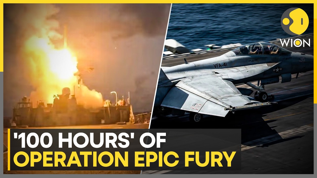 Israel-Iran War: '100 Hours' of Operation Epic Fury; US Central Command Releases Video | WION