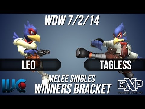 WDW 7/2/14 - Leo (Falco/Marth) vs. Tagless (Falco) Melee Singles Bracket