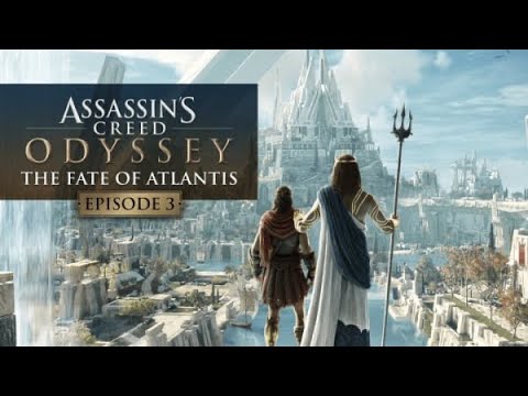Assassins creed odyssey fate of Atlantis walkthrough part 8 ending no commentary