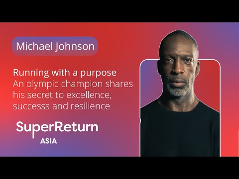Running with a purpose: 12x Olympic and world champion Michael Johnson on the path to excellence