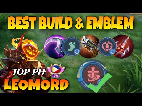 LEOMORD BEST BUILD & EMBLEM 2023 🔥 ( Auto Winstreak )-mr.jelvs TOP PH LEOMORD BUILD EMBLEM 2023