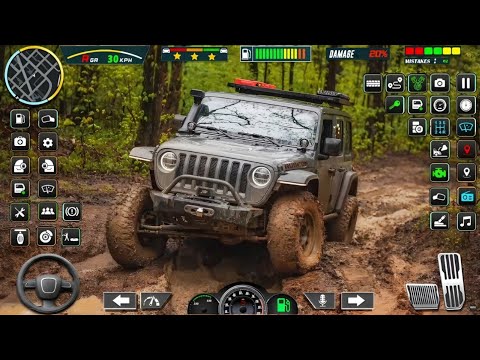 Offroad jeep drive adventure 4×4