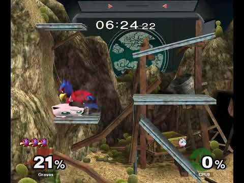 Graves (Falco) vs CPU0 (Puff) | Round 2 Pools - WQF - Melee Singles - GX3