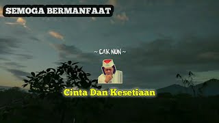 Download lagu Cak Nun // Cinta Dan Kesetiaan ( SEMOGA BERMANFAAT ) mp3 Download lagu Cak Nun // Cinta Dan Kesetiaan ( SEMOGA BERMANFAAT ) mp3