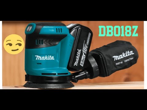 Miniatura del vídeo: Makita DBO180Z (review y demo)