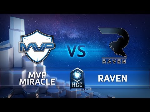 HGC KR - Phase 2 Part 1 - Game 1 - MVP Miracle v Raven