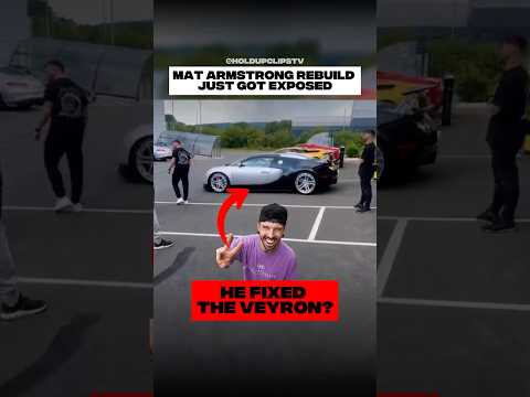 Mat Armstrong's Veyron is EXPOSED. *rebuilt & repainted*