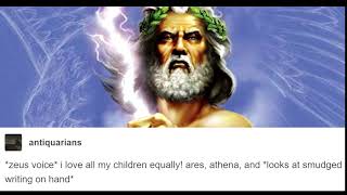 zeus loves all his children equally