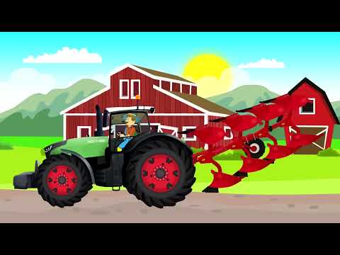 Truck,#Traktor, Forklift - Replacing a punctured tire in the Tractor Production | Wymiana Koła KIDS