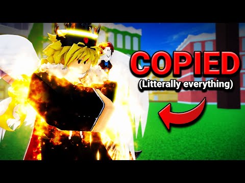 This game COPIED EVERYTHING in Blox Fruits...