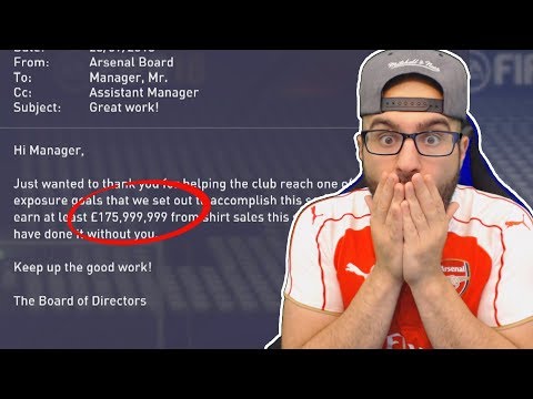 WOW WE MADE $175,000,000!! FIFA 18 Career Mode ARSENAL #08