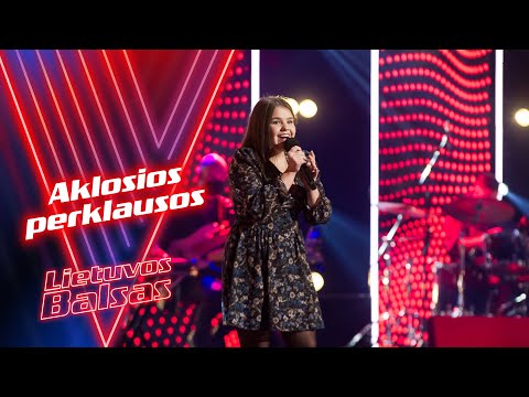 Austėja Krivickaitė - Always Remember Us This Way | Blind Auditions | The Voice of Lithuania S8