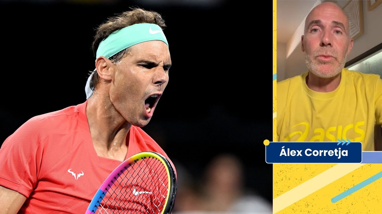 ÁLEX CORRETJA: "NADAL ME HA HECHO VIVIR COSAS QUE NO PENSÉ QUE VOLVERÍA A VIVIR"