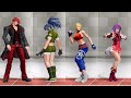 KOF XV All Characters Taunts