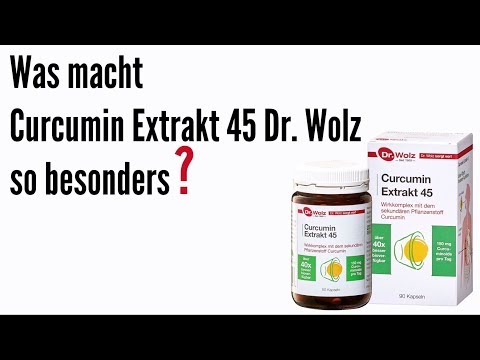 Curcumin Extrakt 45 Dr. Wolz - Der Wirkstoff aus der Kurkuma-Wurzel mit hoher Wirkung