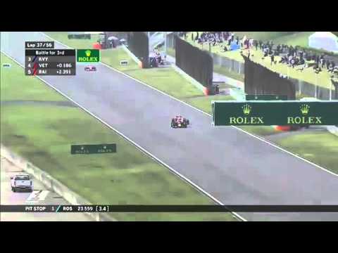 Sebastian Vettel vs Daniil Kvyat, China 2016.