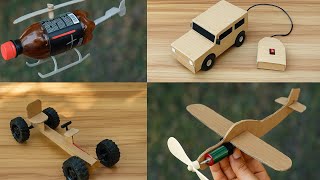 Turn Trash into Toys - 4 Amazing DIY Projects for Kids!