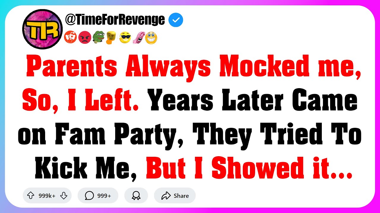 I Left After Being Mocked By Parents For Years, But Years Later When They Saw Me...