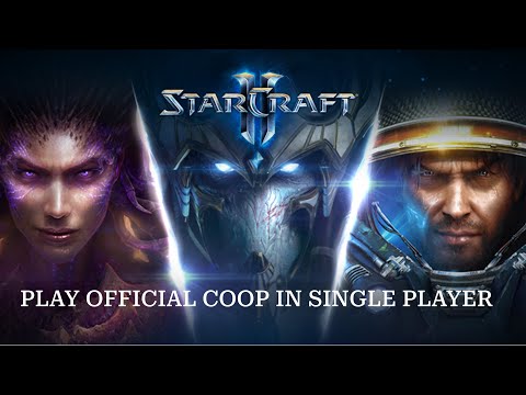 How to Play the Official Starcraft 2 Coop Mode as Solo Single Player