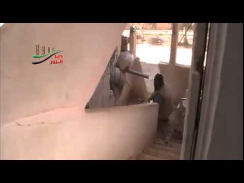 استهداف مقرات النظام في معهد الحاسوب والمعهد الصناعي في دير الزور بصاروخ محلي الصنع