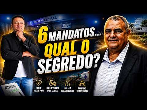 Vereador de 6 Mandatos Qual o Segredo? Revela os projetos que Estão Mudando Jaupaci | KleberCast