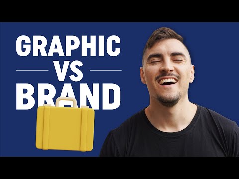 The difference between BRAND designer vs GRAPHIC designer