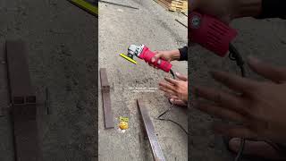 Gerinda tangan Reaim 400W 12000RPM, 4 inci,untuk potong dan amplas besi #gerindatangan #mesingerinda