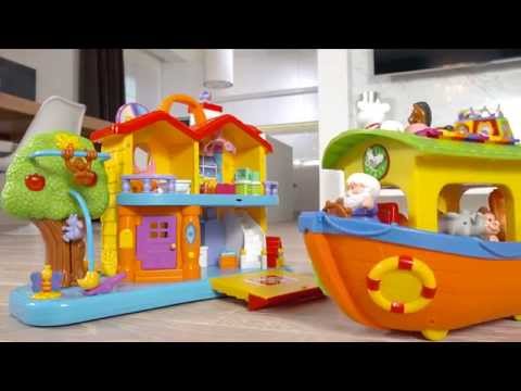 Dumel Discovery ZABAWKI INTERAKTYWNE domek i arka Noego