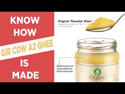 A2 gir cow ghee / gold standard / a2 certified / bilona pada...