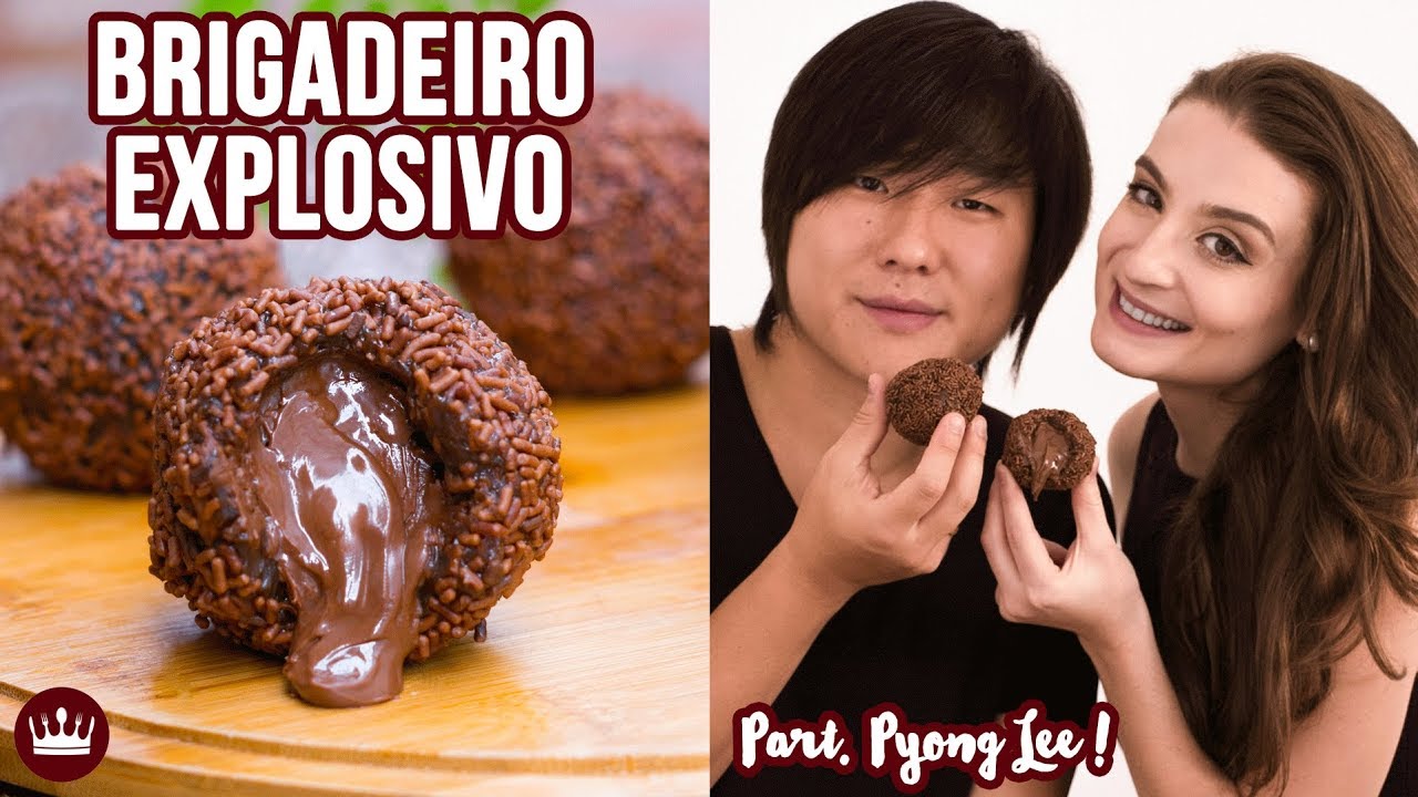 BRIGADEIRO EXPLOSIVO (Part. Pyong Lee) | Cozinha do Bom Gosto | Gabi Rossi