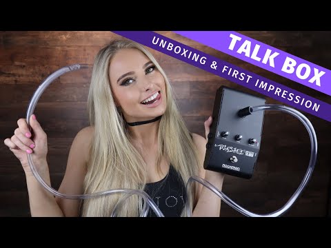 Using a Talk Box for the First Time