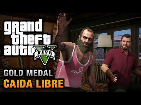 GTA 5 - Mission #45 - Caida Libre [100% Gold Medal Walkthrough]