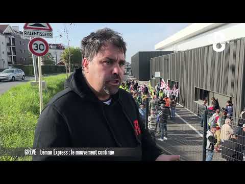 La grève continue sur le Léman Express