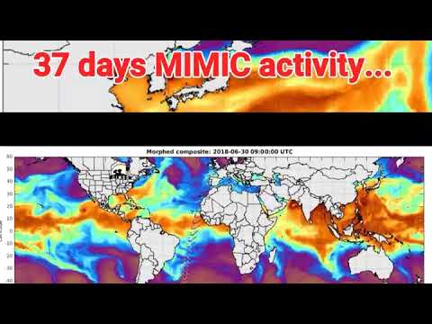 A busy 37 days on MIMIC! Antarctic microwave bursts continue..