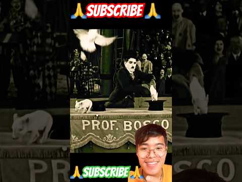 Charlie Chaplin magic 🪄 😱#funny #comedy #charliechaplin #magic #movie #ytshorts #shorts