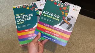 Over 120+ Air Fryer Foods and 100+ Pressure Cooker Times & Temperatures in These Guides!