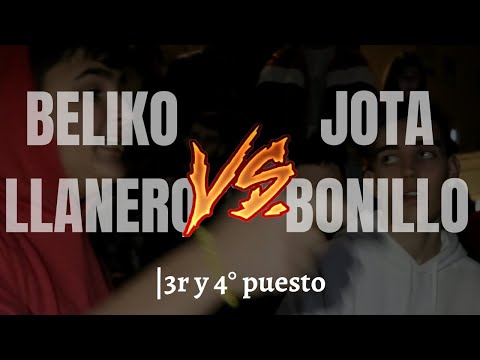 Llanero y Beliko vs Bonillo y Jota |3r y 4° puesto PlayFreeVnz