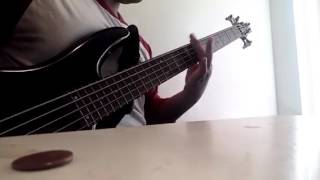 Iwrestledabearonce- Carbon Copy(Bass Cover)