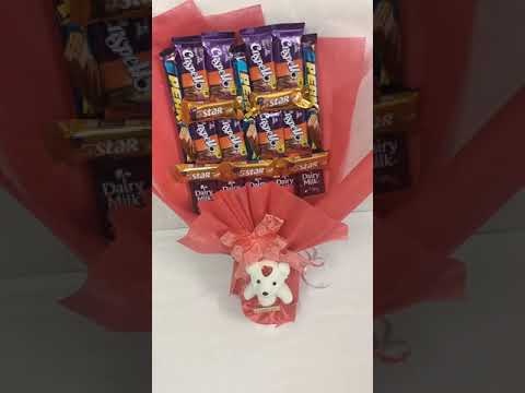 Valentine's Chocolate Bouquet, Chocolate Day Bouquet, Dairy milk chocolate Bouquet,5 Star Chocolate