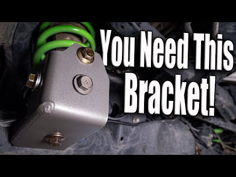 Bolt On Trackbar Correction Kit is a must!