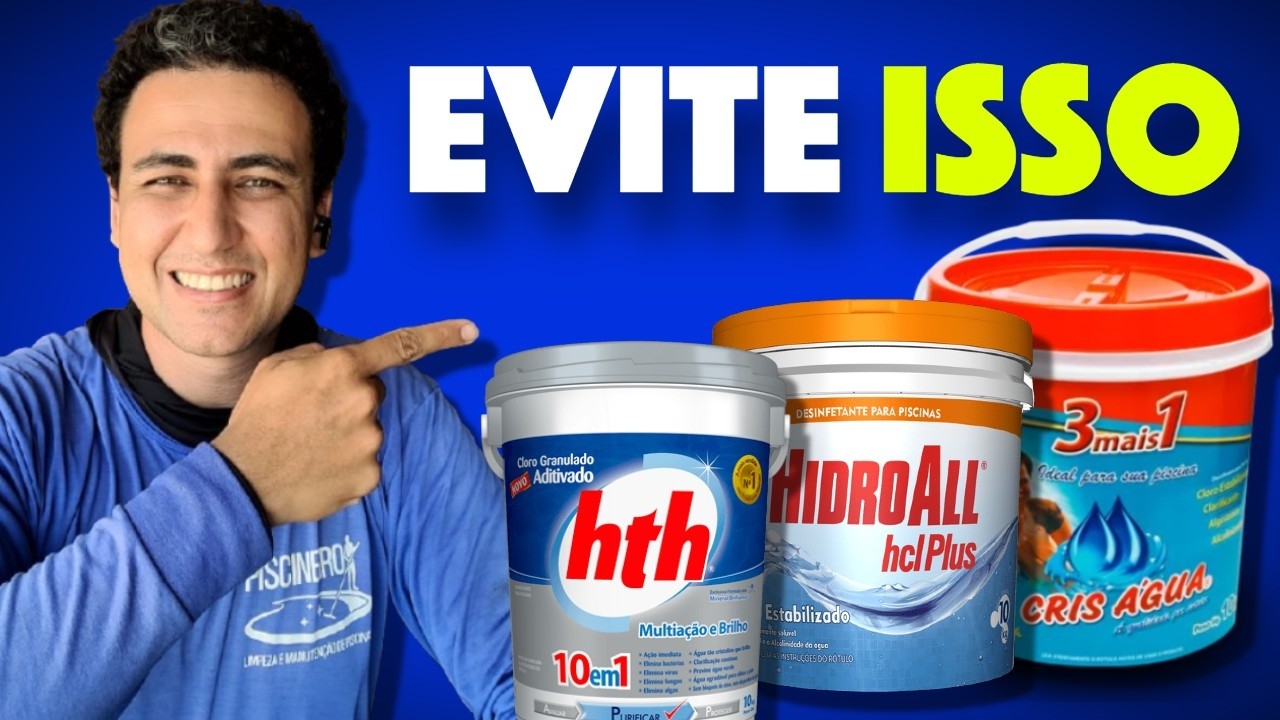 O que eu faço com piscinas que sempre decantam sujeira sozinha sem uso?