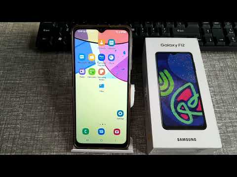 how to set notification icon only Samsung Galaxy f12