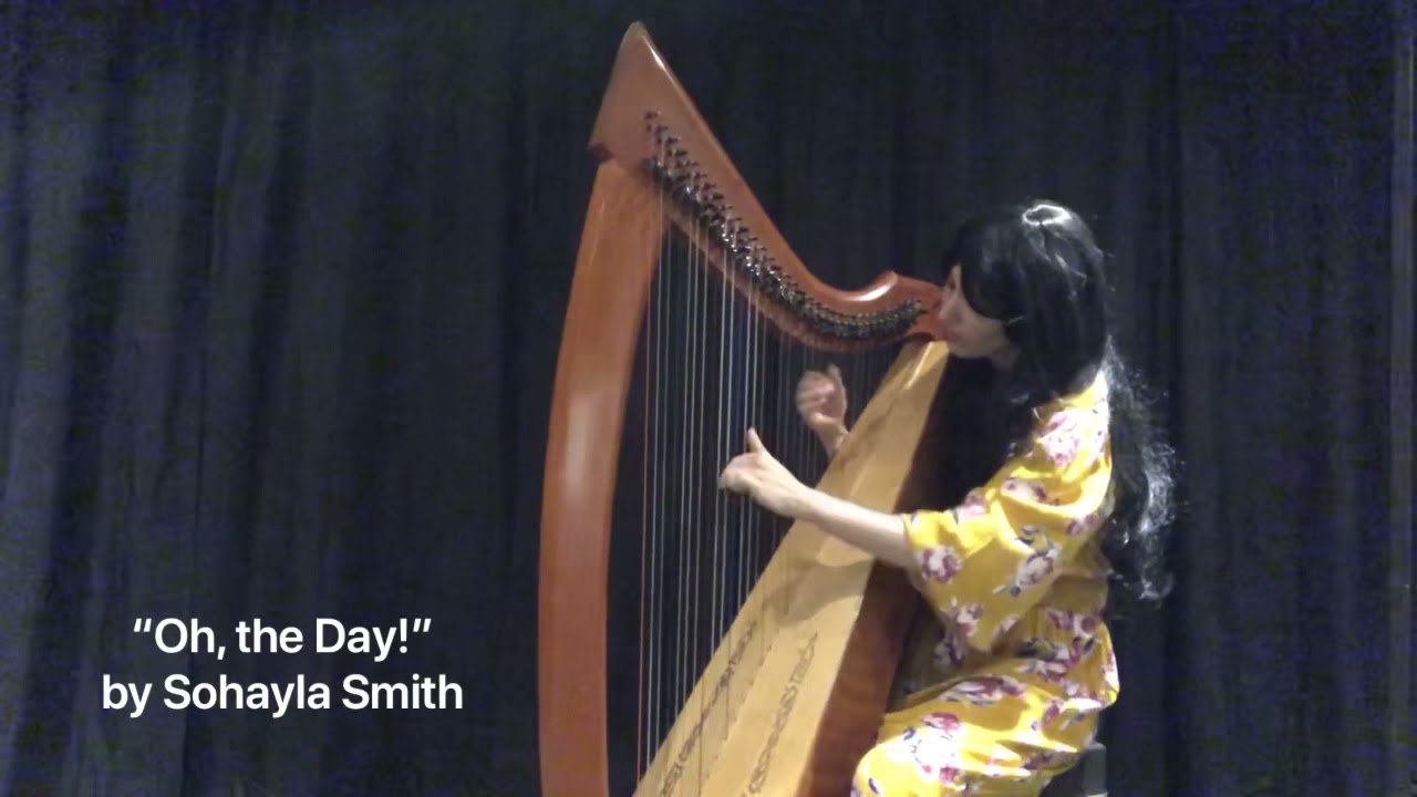 Promotional video thumbnail 1 for Morningside Music, Harpist Sohayla Smith