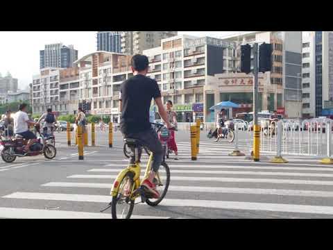 Distrito de Nanshan, Shenzhen, China Intersecção 2017.9