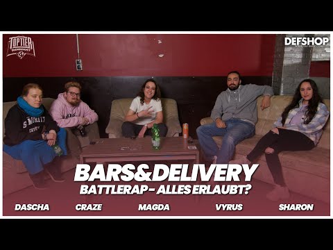 Bars & Delivery - Alles erlaubt im Battlerap? Mit Magda, Dascha, Vyrus, Craze und Sharon